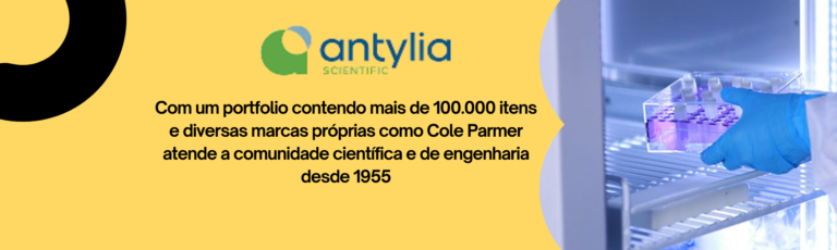antylia scientific cole parmer distribuidor brasil representante produtos laboratorio pipeta pipetador filtro membrana jenway oakton